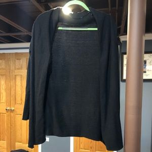 Black cardigan